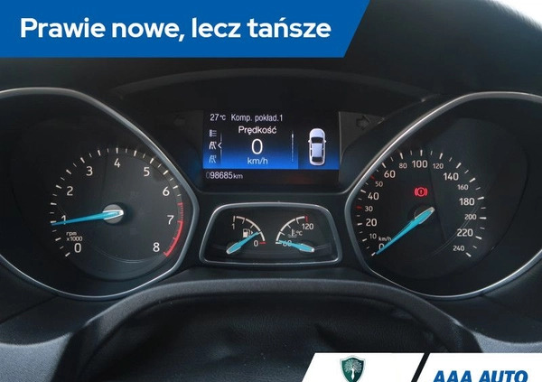 Ford Focus cena 36000 przebieg: 98681, rok produkcji 2016 z Brześć Kujawski małe 191